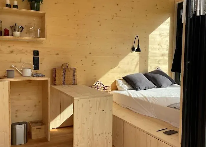 Tiny Auf Der Biofarm Hornen Séjour chez l'habitant