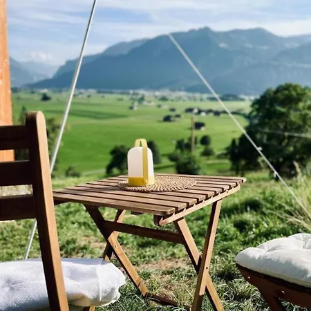 Tiny Auf Der Biofarm Hornen منزل للإقامة Benken (St. Gallen)